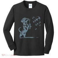 Funny Retro Dachshund Wiener Dog Blowing Bubbles Doxie Mom Kids Long Sleeve Shirt thumb 0