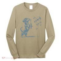 Funny Retro Dachshund Wiener Dog Blowing Bubbles Doxie Mom Long Sleeve Shirt thumb 0