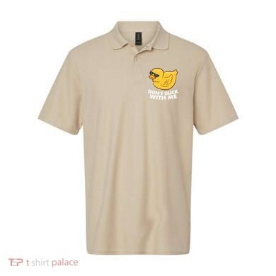 Funny Rubber Duck Don't Duck With Me Funny Duck Cute Gift Polo