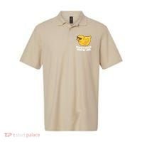 Funny Rubber Duck Don't Duck With Me Funny Duck Cute Gift Polo thumb 0