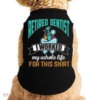 Funny Retired Dentist For This Humor Dentist Retirement Gift Doggie Tank thumb 0