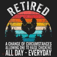 Funny Retired Definition Retirement Plan Raising Chickens Women's Sweatshirt thumb 2