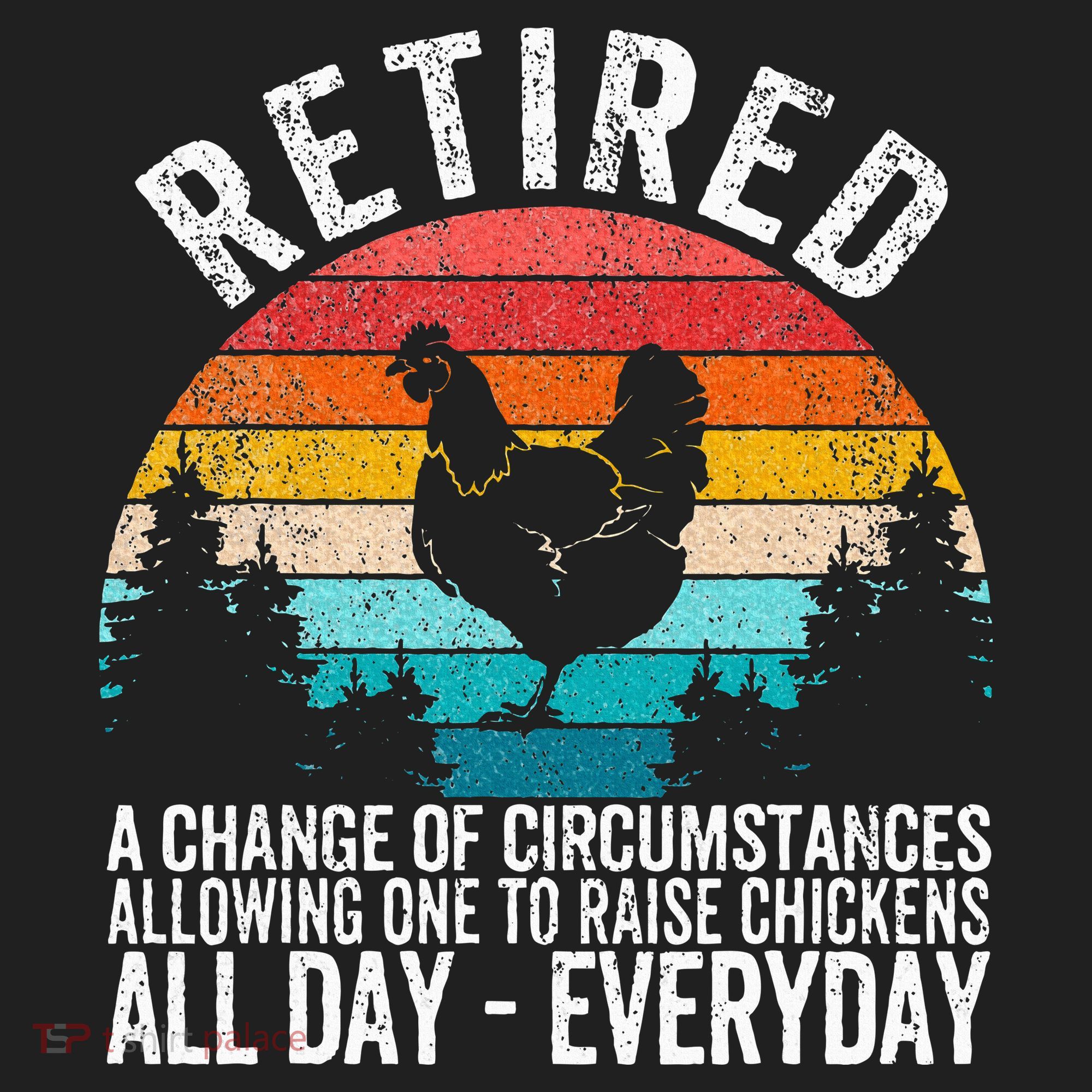 Funny Retired Definition Retirement Plan Raising Chickens Tumbler