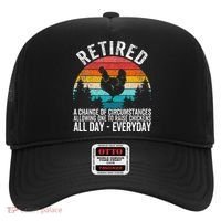 Funny Retired Definition Retirement Plan Raising Chickens Hat thumb 0