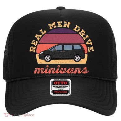 Funny Real Drive Minivans Vintage Graphic Van Gift Ideas Hat