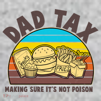 Funny Retro Dad Tax Making Sure Its Not Poison The Baniff Cuffed Pom Beanie thumb 2