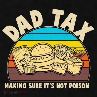 Funny Retro Dad Tax Making Sure Its Not Poison Ladies PosiCharge Tri-Blend Wicking Tank