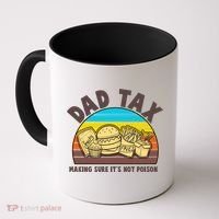Funny Retro Dad Tax Making Sure Its Not Poison Coffee Mug thumb 0
