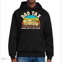 Funny Retro Dad Tax Making Sure Its Not Poison District V.I.T. Heavyweight Hoodie thumb 0