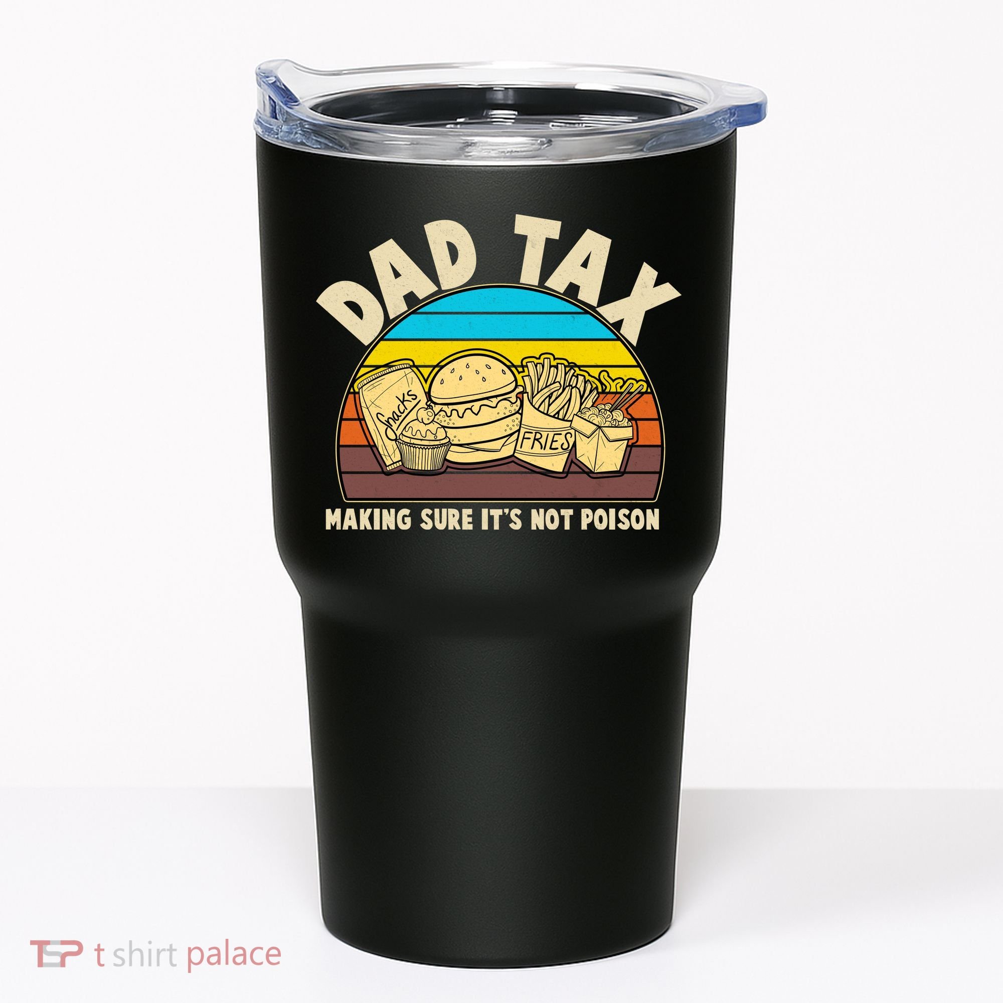 Funny Retro Dad Tax Making Sure Its Not Poison Tumbler