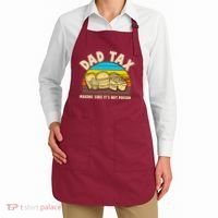 Funny Retro Dad Tax Making Sure Its Not Poison Apron thumb 2