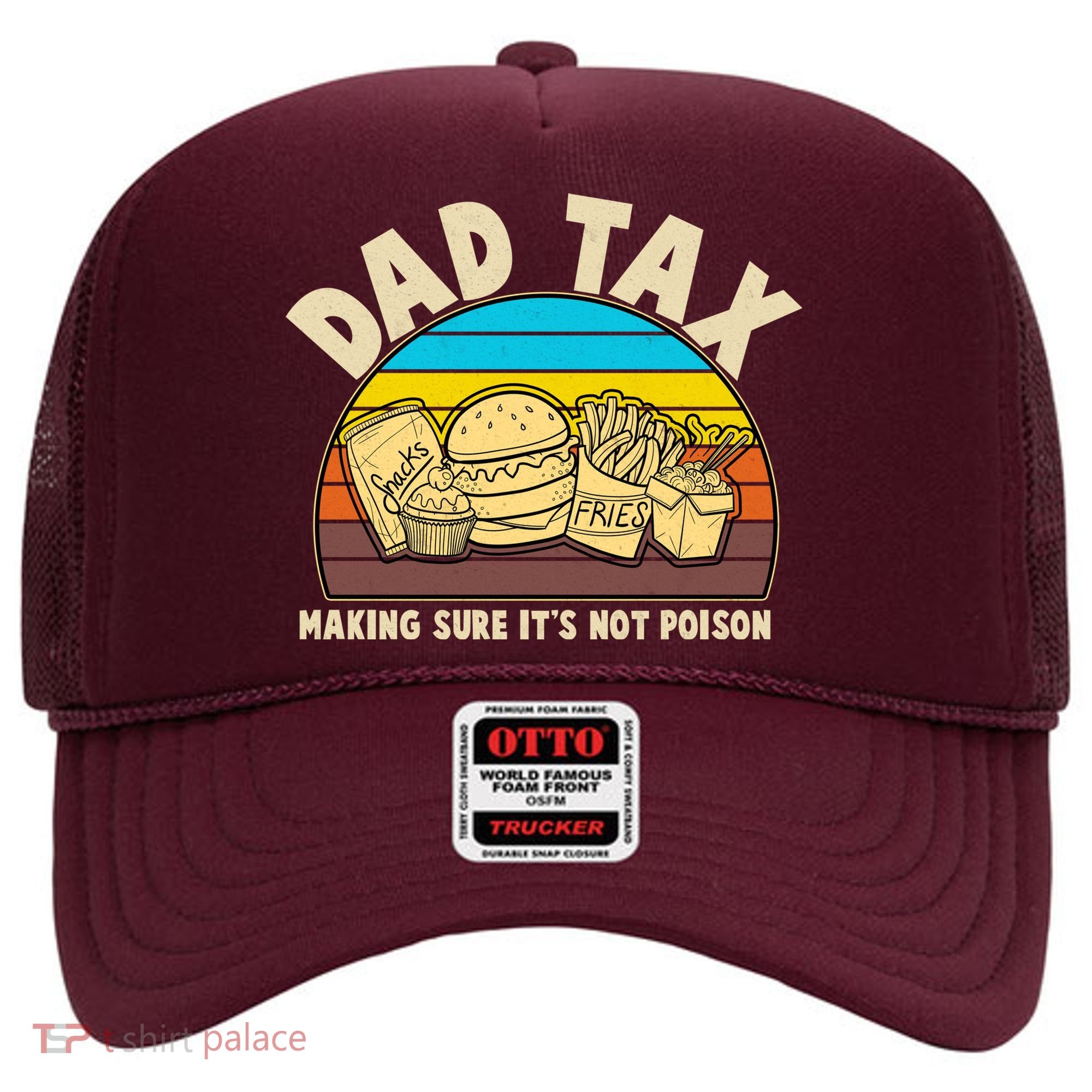 Funny Retro Dad Tax Making Sure Its Not Poison Hat
