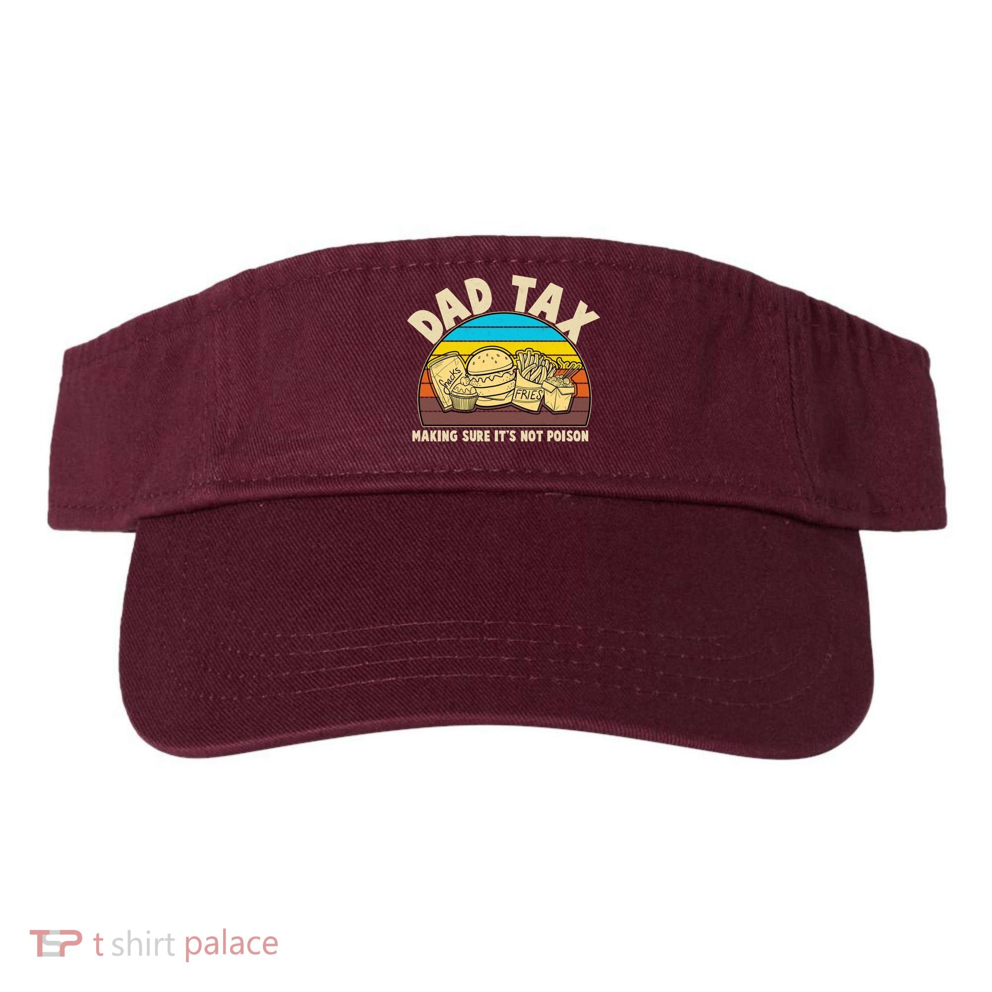 Funny Retro Dad Tax Making Sure Its Not Poison Visor