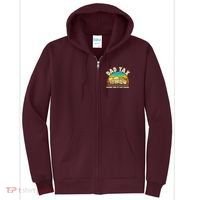 Funny Retro Dad Tax Making Sure Its Not Poison Full Zip Hoodie thumb 0