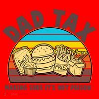 Funny Retro Dad Tax Making Sure Its Not Poison Santa Hat thumb 1