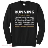 Funny Running Definition Noun Runner Track Field Gift Coach Sweatshirt thumb 0