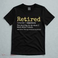 Funny Retired Definition Funny Retirement T-Shirt thumb 5