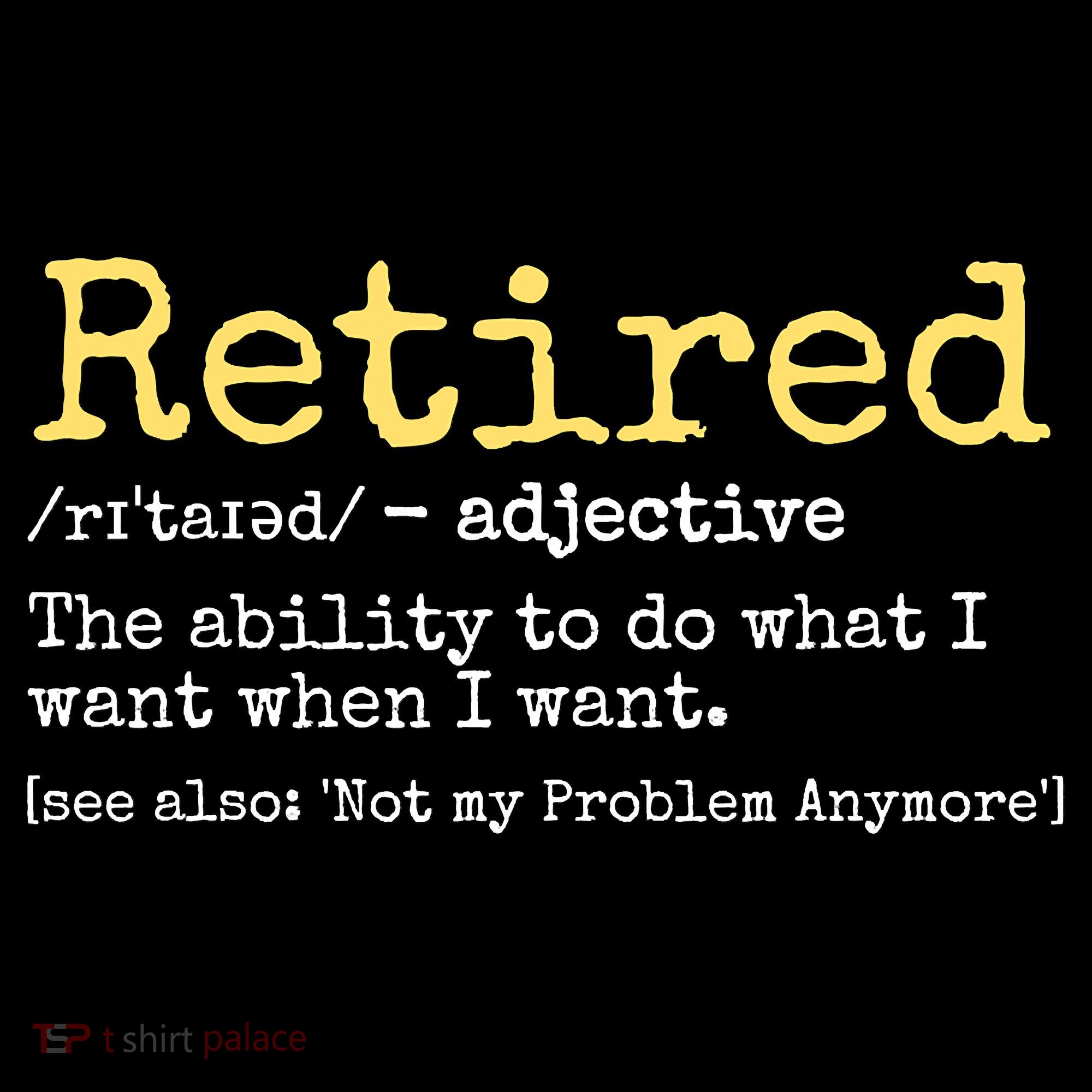Funny Retired Definition Funny Retirement Mousepad