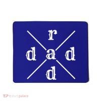 Funny Rad Dad Gift For Fathers Day Retro Style Art Cute Gift Mousepad thumb 0