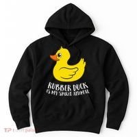 Funny Rubber Duck Spirit Animal Hoodie thumb 0