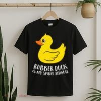 Funny Rubber Duck Spirit Animal T-Shirt thumb 2