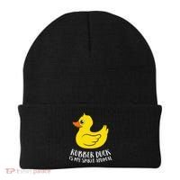 Funny Rubber Duck Spirit Animal Beanie thumb 0