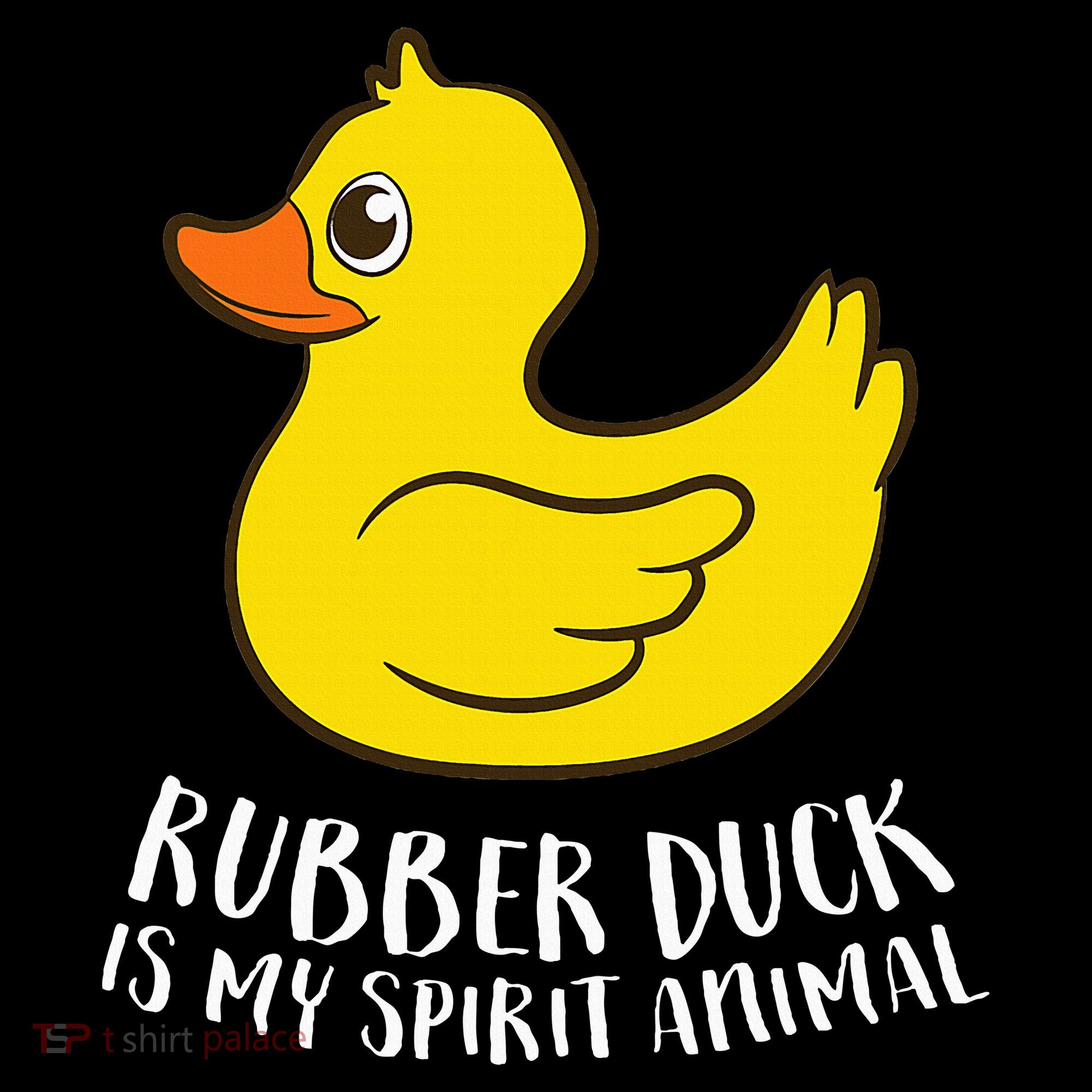Funny Rubber Duck Spirit Animal Women's Hoodie