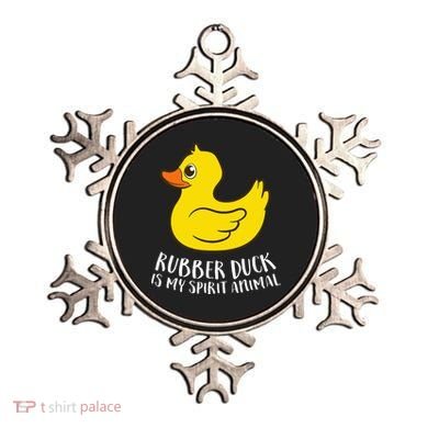 Funny Rubber Duck Spirit Animal Ornament