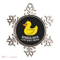 Funny Rubber Duck Spirit Animal Ornament thumb 0