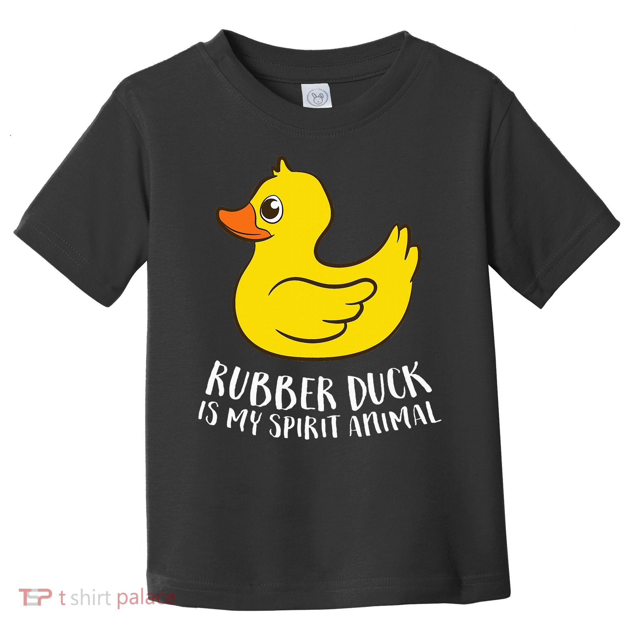 Funny Rubber Duck Spirit Animal Toddler T-Shirt