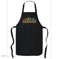 Funny Retro Evolution Of A Golfer Apron thumb 0