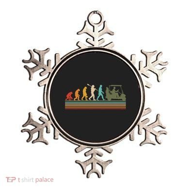 Funny Retro Evolution Of A Golfer Ornament