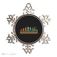 Funny Retro Evolution Of A Golfer Ornament thumb 0
