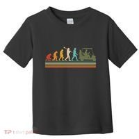 Funny Retro Evolution Of A Golfer Toddler T-Shirt thumb 0