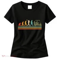 Funny Retro Evolution Of A Golfer Women's T-Shirt thumb 0
