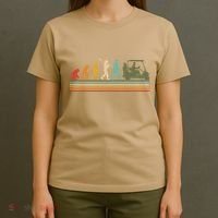 Funny Retro Evolution Of A Golfer T-Shirt thumb 4