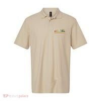 Funny Retro Evolution Of A Golfer Polo thumb 0