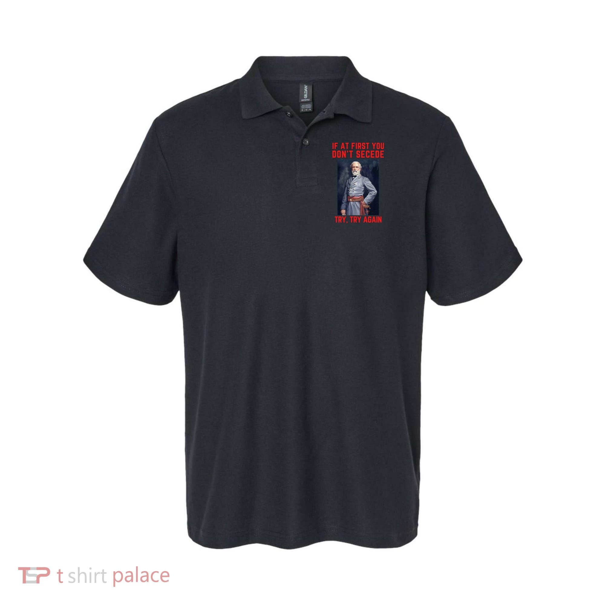 Funny Robert E. Lee Secede Civil War Secession Polo