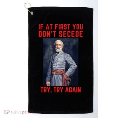 Funny Robert E. Lee Secede Civil War Secession Golf Towel