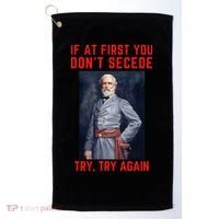 Funny Robert E. Lee Secede Civil War Secession Golf Towel thumb 0