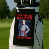 Funny Robert E. Lee Secede Civil War Secession Golf Towel thumb 2
