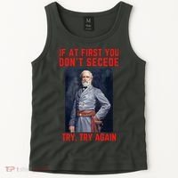 Funny Robert E. Lee Secede Civil War Secession Tank Top thumb 2