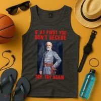 Funny Robert E. Lee Secede Civil War Secession Tank Top thumb 4