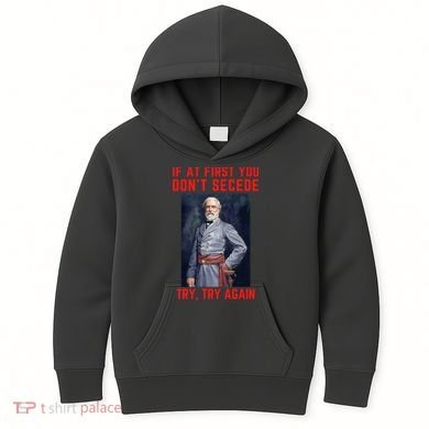 Funny Robert E. Lee Secede Civil War Secession Kids Hoodie