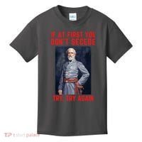 Funny Robert E. Lee Secede Civil War Secession Kids T-Shirt thumb 0