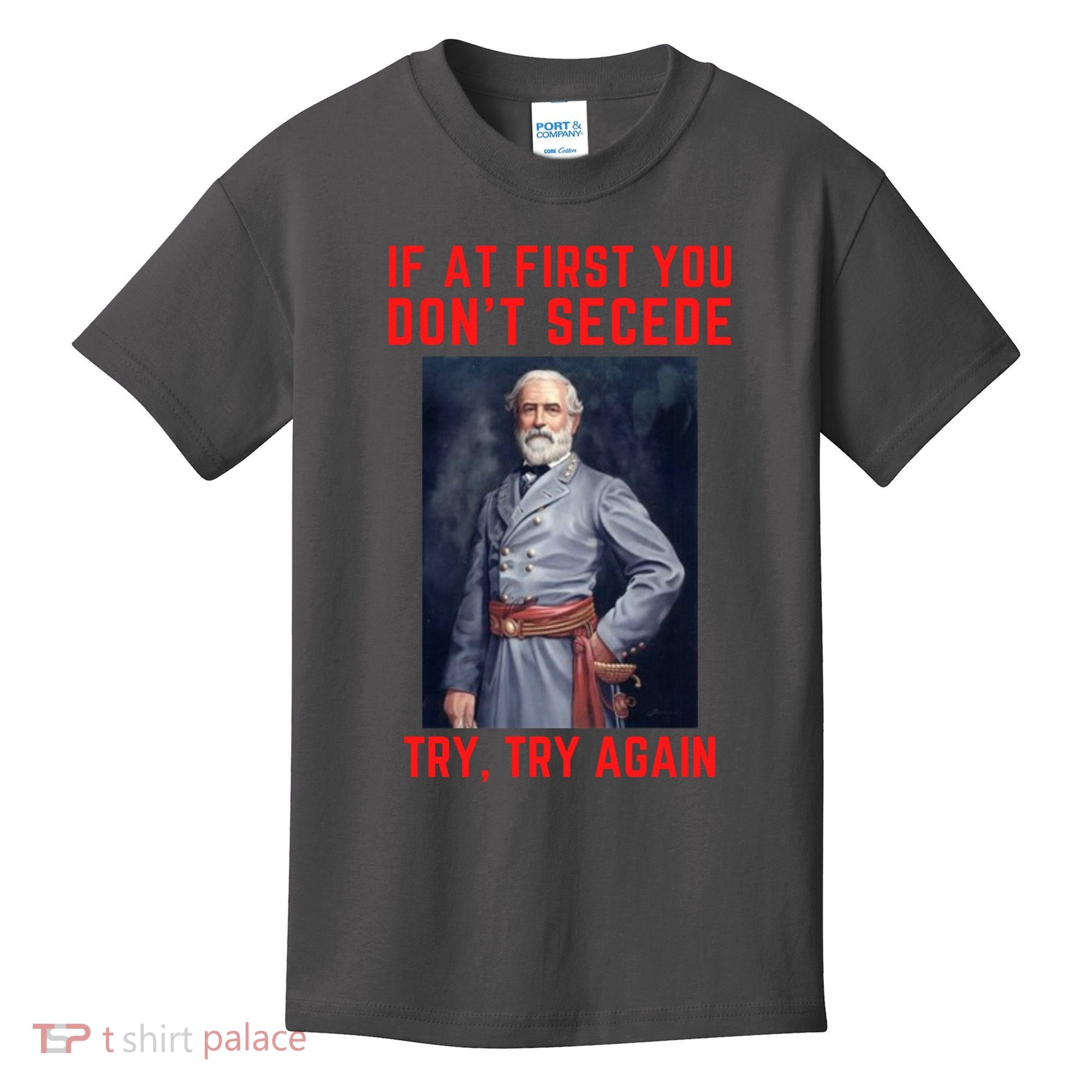 Funny Robert E. Lee Secede Civil War Secession Kids T-Shirt