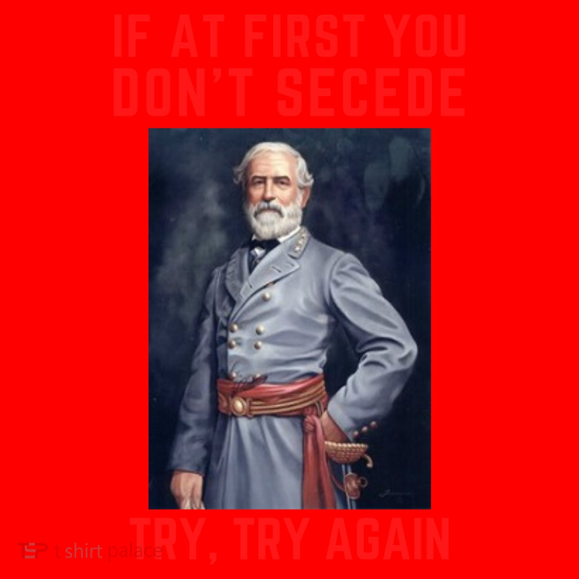 Funny Robert E. Lee Secede Civil War Secession Santa Hat