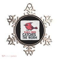 Funny Red Early Bird Costume For Worm Idiom Speech Lovers Ornament thumb 0