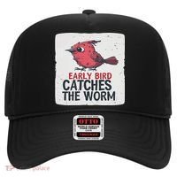 Funny Red Early Bird Costume For Worm Idiom Speech Lovers Hat thumb 0