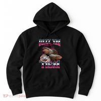 Funny Rizz Em With The Tism Meme Moo Deng Baby Hippo Hoodie thumb 0